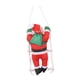 thumbnail image 4 of Adorno Colgante De Papá Noel Trepando Por Una Escalera De Cuerda Para Pared De Casa De Campo, 25 Cm, Papá Noel Individual, 4 of 5