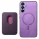 thumbnail image 4 of Funda de Cuero Magnética con Tarjetero para Samsung Galaxy A15 Cubierta Delgada Morado, 4 of 5