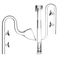 Magideal - Clear Aquarium Lily Inflow Outflow Accesorios De Ajustables Ventosa Para De Agua Dulce Peces , 17Mm 17 Mm