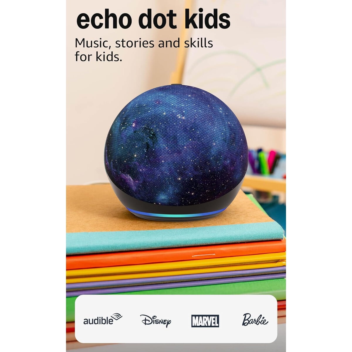 Parlante Inteligente Echo Dot Kids Alexa Control Parental