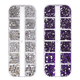 thumbnail image 1 of Diamantes de imitación para decoración de uñas, diamantes de imitación de maquillaje con parte trasera plana de color, 1 of 5