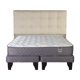 thumbnail image 1 of Cama Europea Georgehome 2 Plazas + Respaldo Arena, 1 of 7