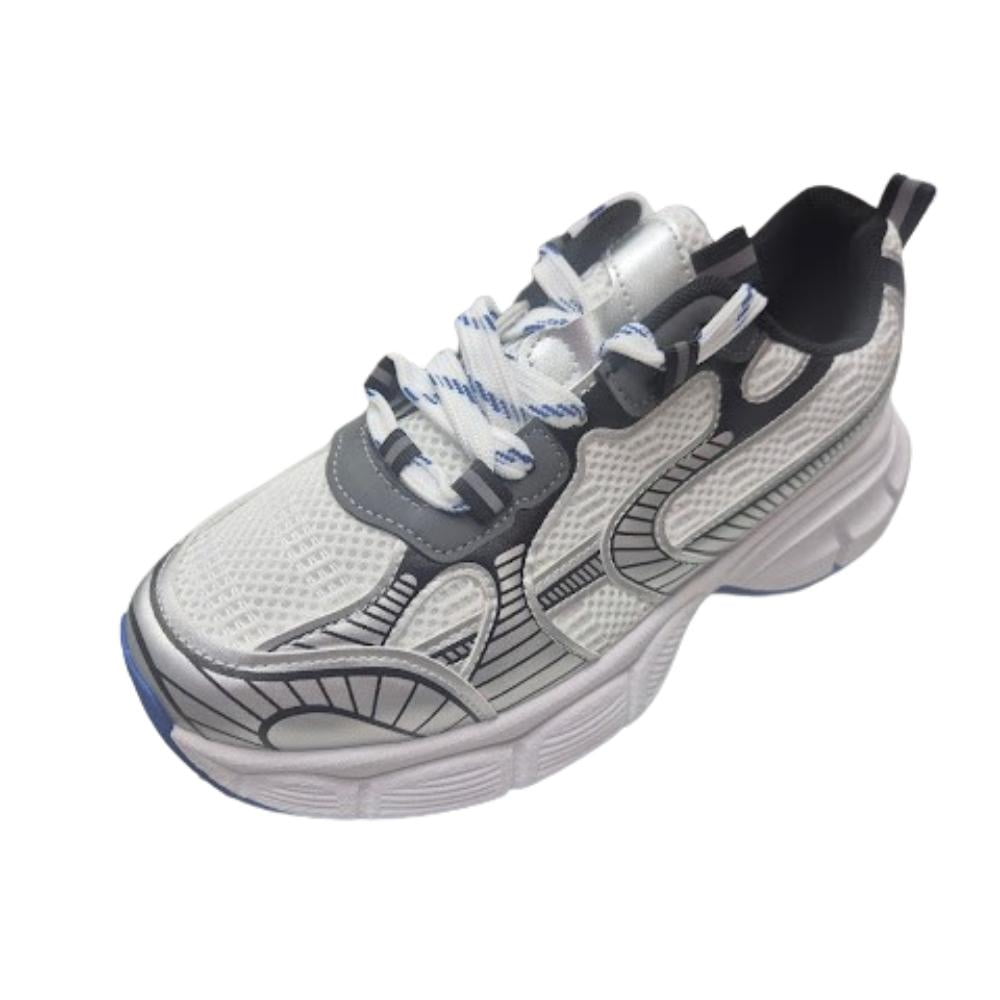Vinnys Outlet - Zapatilla Deportiva Mujer Plateado