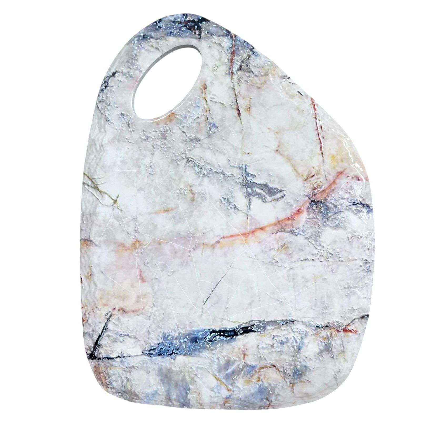 Oem - Tabla Para Picar De Ceramica Modelo Marmol Con Asa 2