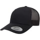 thumbnail image 1 of Gorra Trucker Yupoong YP Classics Retro para hombre, color negro, 1 of 2
