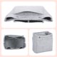 thumbnail image 5 of Organizador de Bolsos Uxcell Inserto Portátil de Fieltro con Múltiples Compartimentos Forro de Bolso 7"x4"x6.3" Gris, 5 of 7