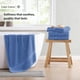 thumbnail image 4 of Juego de toallas de baño LANE LINEN Luxury, 12 piezas, 100% algodón, azul, 4 of 9