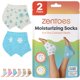thumbnail image 1 of Calcetines Hidratantes ZenToes 2 Pares para Talones Secos y Agrietados, 1 of 8