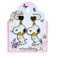 Trini Joyas Y Más - Aros De Snoopy Con Pasador De Acero