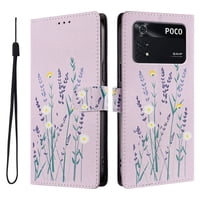 Foxdock Funda Tipo Cartera Para Xiaomi Poco M4 Pro 4G Con Soporte Y Correa – Diseño De Patrones Lindos