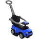 thumbnail image 1 of Cochecito de coche Push Aosom 2 en 1 para niños de 1 a 3 años, azul, 1 of 9