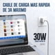 thumbnail image 4 of Cable Para Carga y Datos Para iPhone de Nylon Tipo C Kbod Cbo15c 1m Verde, 4 of 5