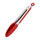 thumbnail image 1 of Pinzas Para Alimentos Antiadherentes, Multifuncionales, Resistentes, De Acero Inoxidable, Para Cocinar, 9 Pulgadas, Color Rojo, 1 of 3