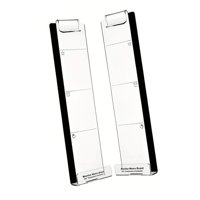 Ioensy - Tableros De Notas Para Monitor De Ordenador, Tableros De Mensajes De Oficina Prácticos Y Modernos, Tipo Curvado, 2 Piezas