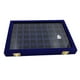 thumbnail image 1 of Caja De Bandeja De Exhibición De Joyería Apilable De Terciopelo Para Pendientes De Joyería Azul Oscuro, 1 of 5