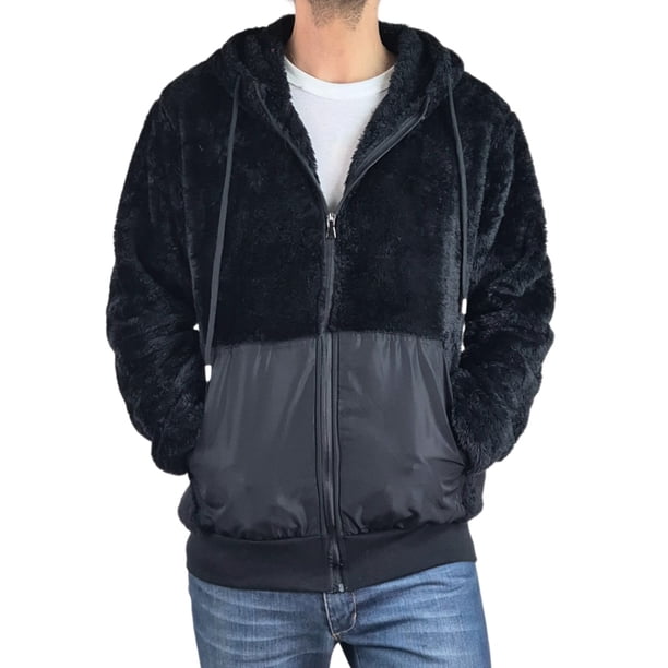 Polerón Peludo Hombre Premium Con Cierre 0255