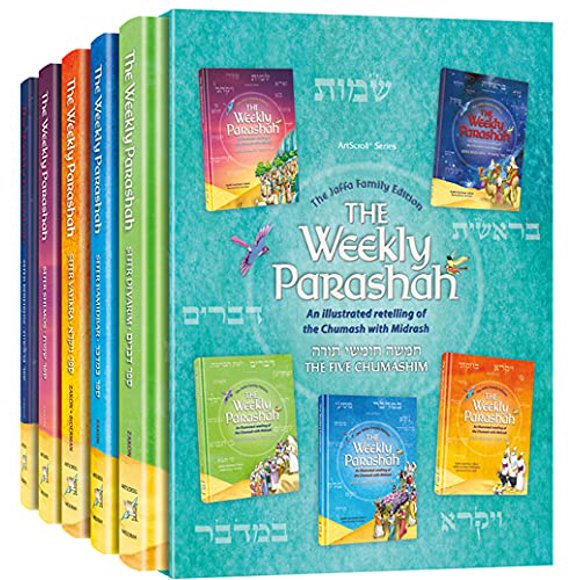 Mesorah Publications – Set Semanal de la Parashá – Edición Familiar Jaffa