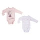 thumbnail image 2 of Set 2 Bodys Manga Larga Rosado Hada Niña 12 - 18 Meses, 2 of 4