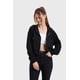 thumbnail image 2 of Polerón Mujer Hoodie Crop Negro, 2 of 5
