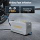 thumbnail image 2 of Inflador de llantas Inzeetor 150 PSI, compresor de aire portátil, 2 of 9