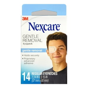 3M - Nexcare Opticlude Parche Ocular Piel Sensible Adulto 14 Unid