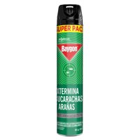 Insecticida Aerosol Verde Mata Arañas Y Cucarachas Aerosol 450 Cc Baygon