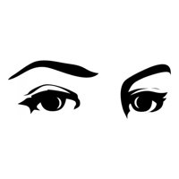 Rienda Libre Graphics - Decomural Female Eyes Girls Beauty Ws-15743