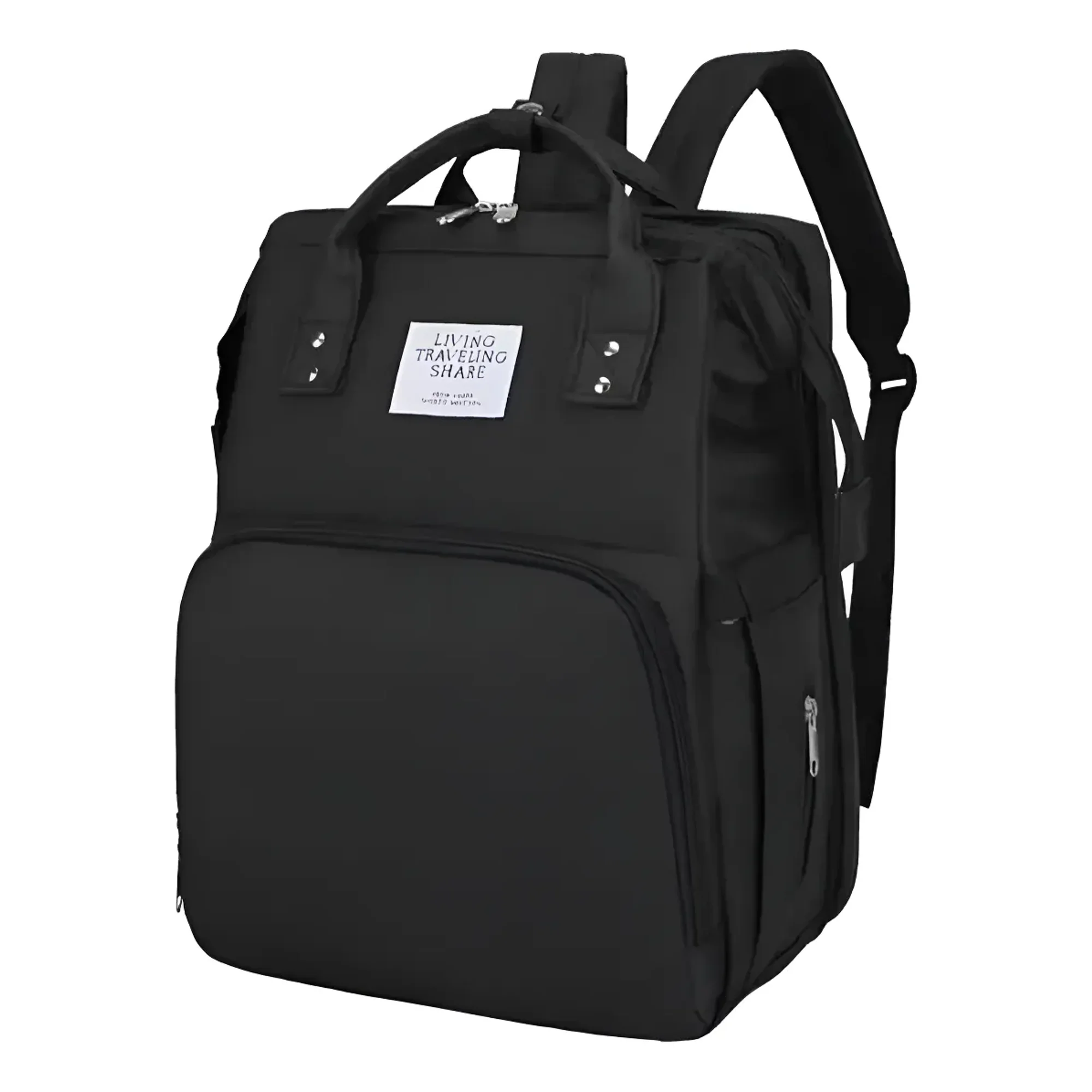 Max - Mochila 3 En 1 Pañalera Cuna Y Mudador Portátil Para Bebés