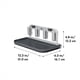 thumbnail image 3 of Estante para secar botellas OXO Good Grips con marco de aluminio, 3 of 4