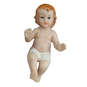 Bothyi - Estatuilla Infantil De Jesús, Adorno En Miniatura Para Decoración De Oficina, Regalos De Inauguración De La Casa, 10Cm