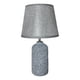 thumbnail image 1 of Lampara De Velador Lampara De Mesa Diseño Manchado gris, 1 of 2