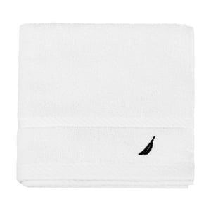 Toalla De Cara Signature Nautica 100% Algodón 33X33Cm Premium Blanco