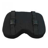 Magideal - Cojín Para Asiento De Máquina De Remo, Cojín Para Asiento De Máquina De Interior Con Funda Lavable De Espuma Viscoelástica Más Gruesa Y Correas Para H