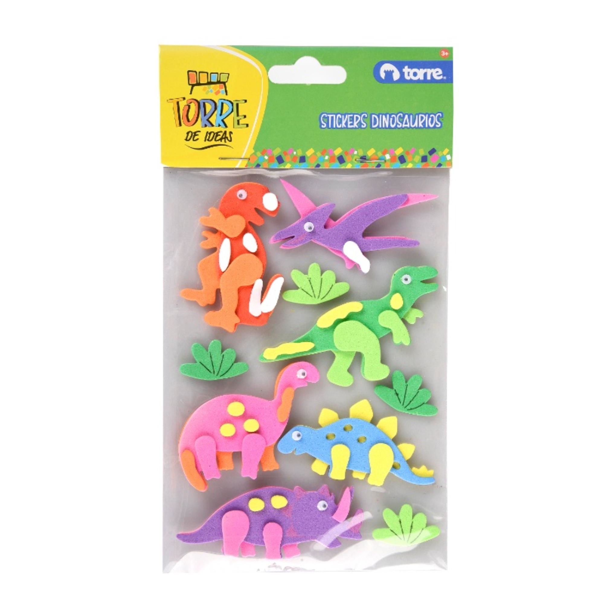 Stickers De Dinosaurios / Producto Surtido Torre