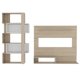 thumbnail image 3 of Panel TV 55 Beijing Rovere/Blanco + Biblioteca C, 3 of 9