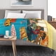 thumbnail image 5 of Noche de la Zoopocalipsis anti-pilling, suave, ligera, esponjosa y acogedora de lujo para hogar y cocina – Perfecta para niños y adultos,120X150cm, 5 of 6