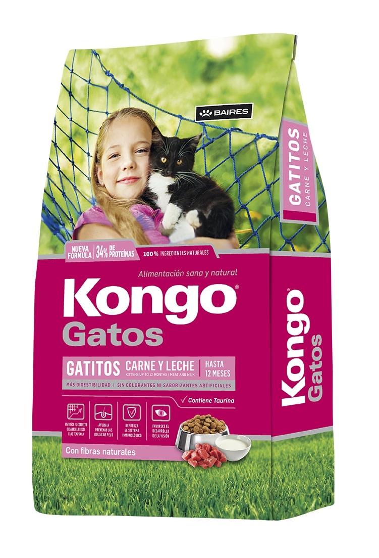 Kongo Gato - Alimento Para Gatitos 8 Kg