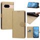 thumbnail image 3 of Cartera para Google Pixel 8A con Bolsillo de Tarjetas, Dorado, 3 of 6