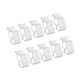 thumbnail image 5 of Clips Para Toldo, Portaobjetos De Viaje Para Canal De Toldo, Soporte Para Luces De Fiesta, Blanco, 10 Uds., 5 of 5