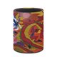 thumbnail image 3 of Dragón Americano Jake Long-theme Cylinder Pen Holder Pencil Organizer with Flannel Lining PVC Leather Material Cardboard Base for study work 10*8CM, 3 of 6