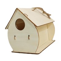 Magideal - Pájaros De Colgante, Jaula De Pájaros Comedero De Pájaros Salvajes Creativo Diy, De Pájaros Para Observación De Aves