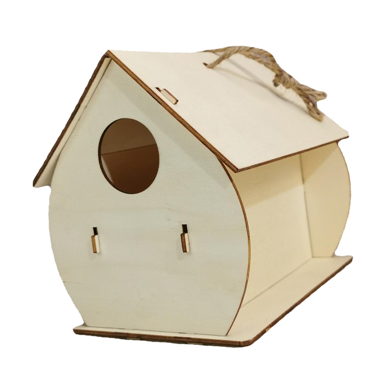 Magideal - Pájaros De Colgante, Jaula De Pájaros Comedero De Pájaros Salvajes Creativo Diy, De Pájaros Para Observación De Aves