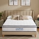 thumbnail image 1 of 10 Inch King Size Medium Firm Mattress, Memory Foam with Pocket Springs for Back Pain Relief & Pressure Relief, Cooling Antibacterial Cover, CertiPUR-US Certified, White(75.98"x 79.92"x 9.84"), 1 of 3
