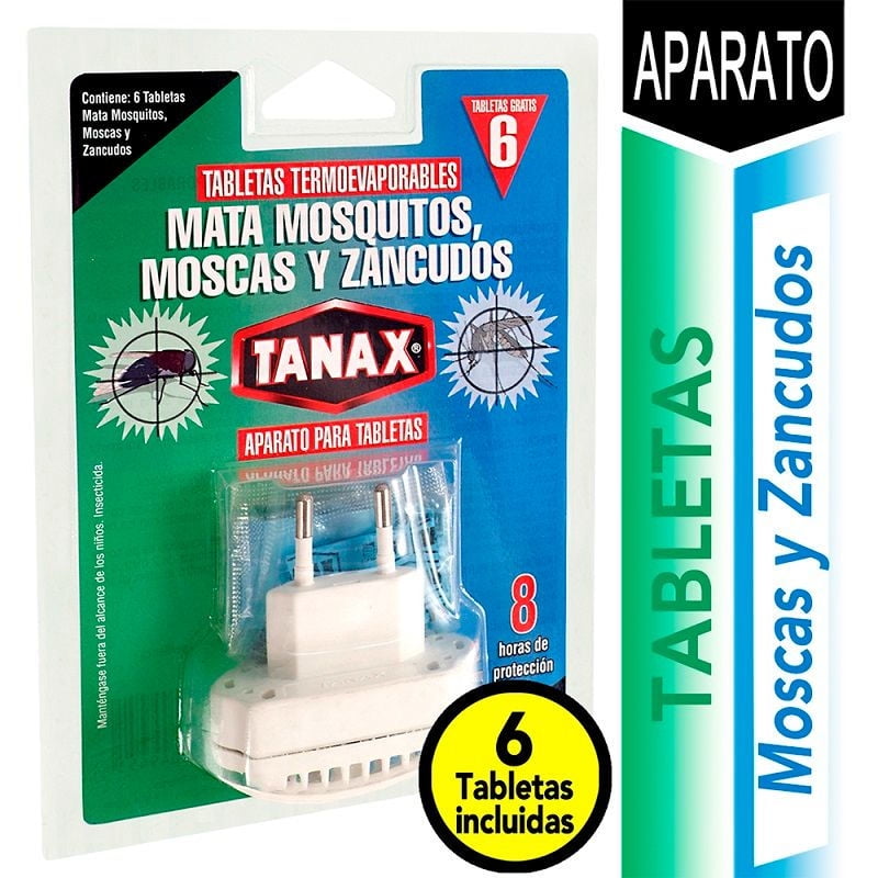 Tanax - Insecticida Tabletas Mata Mosquito, Moscas Y Zancudos Doypack