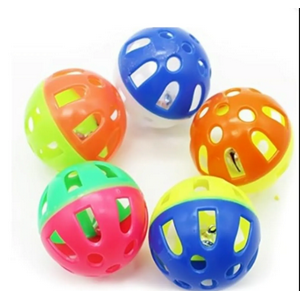Genérico - Bola De Traqueteo De Plástico Con Campana Para Gatos Set 3