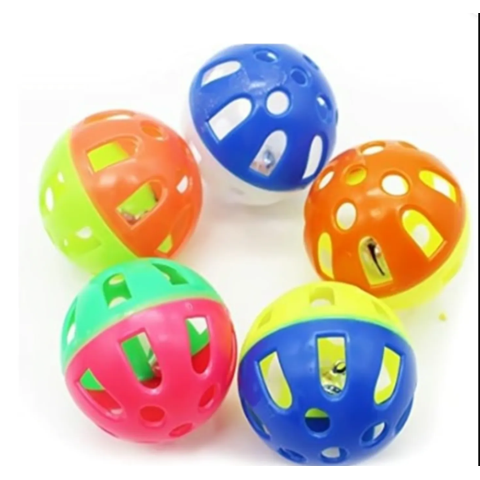 Genérico - Bola De Traqueteo De Plástico Con Campana Para Gatos Set 3