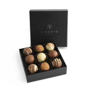 Liberté Chocolat - Trufas De Chocolate Caja 9 Unidades