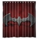 thumbnail image 1 of Cortina de ducha de Batman, juego de cortina de baño con ganchos, tamaño 66 x 72 pulgadas, 1 of 3