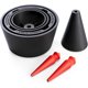 thumbnail image 1 of AutoLine Pro Premium Cone and Plugs 2-in-1 Adapters para Automóvil, 1 of 3