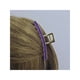 thumbnail image 2 of Traba Metálica Garra Tiburón Cabello Brillo Intenso Morado, 2 of 2